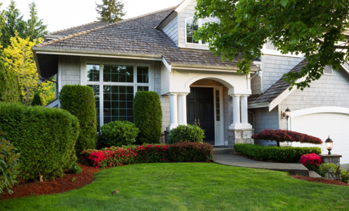 exterior shot of beautiful home